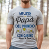 Mejor Papá del Mundo - Camisa Personalizada