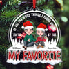 You Are My Favorite Ornament - Personalized Gift For Couple