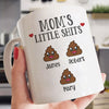 Mom&#39;s Little Shits Mug Funny Personalized Gift For Mom