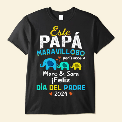 Este Papá Maravilloso  - Camisa Personalizada