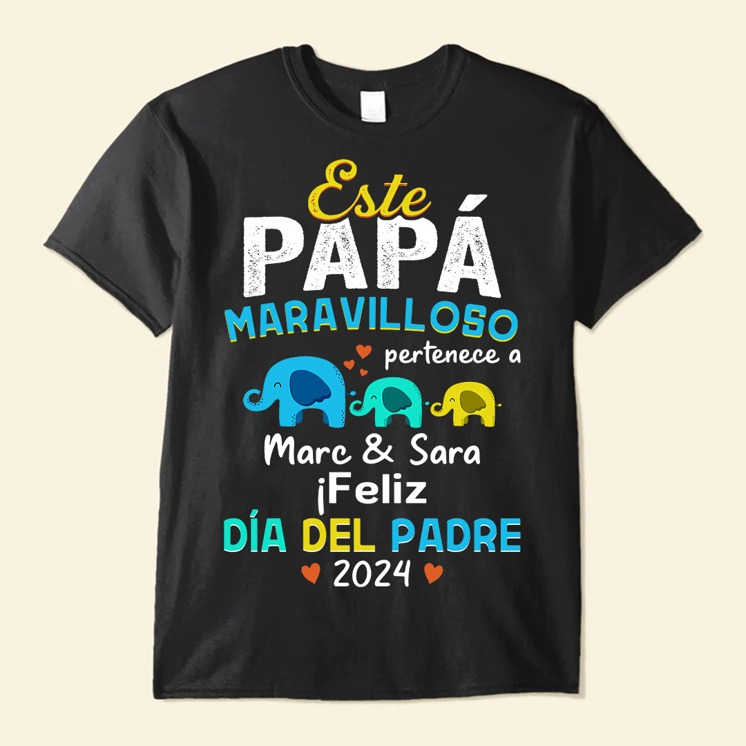 Este Papá Maravilloso  - Camisa Personalizada