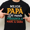 Mejor papá del mundo - Camisa Personalizada