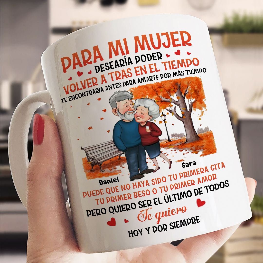 Te Quiero Hoy Y Por Siempre Taza Personalizada Para Esposa