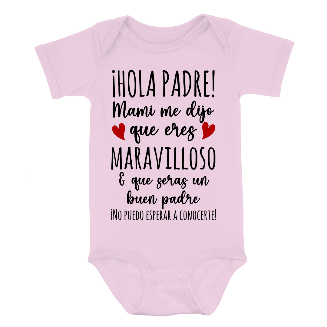 ¡No Puedo Esperar A Conocerte! - Onero De Bebé Personalizado
