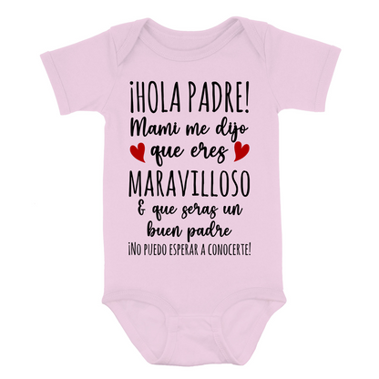 ¡No Puedo Esperar A Conocerte! - Onero De Bebé Personalizado