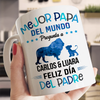 Mejor Papá Del Mundo Taza Regalo Para El Día Del Padre