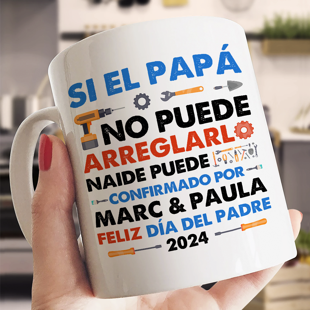 Si El Papá No Puede Arreglarlo Regalo Del Día Del Padre