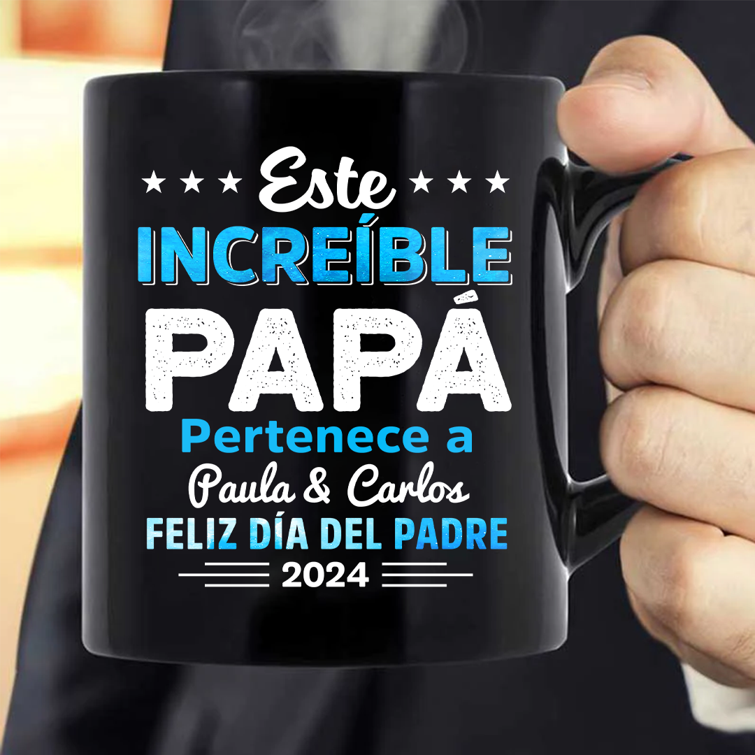 Este Increíble Papa Pertenece A Taza Regalo Para Papá