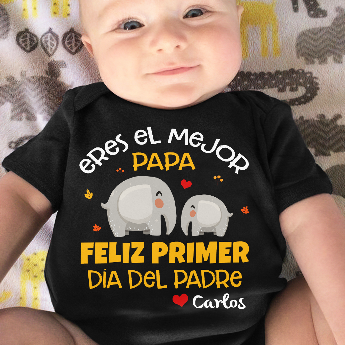 Eres El Mejor Papa Regalo Personalizado Para Bebé 1er Día Del Padre