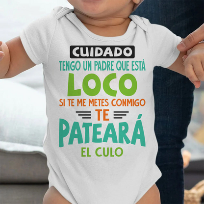 Cuidado Tengo Un Padre Regalo Para Bebe