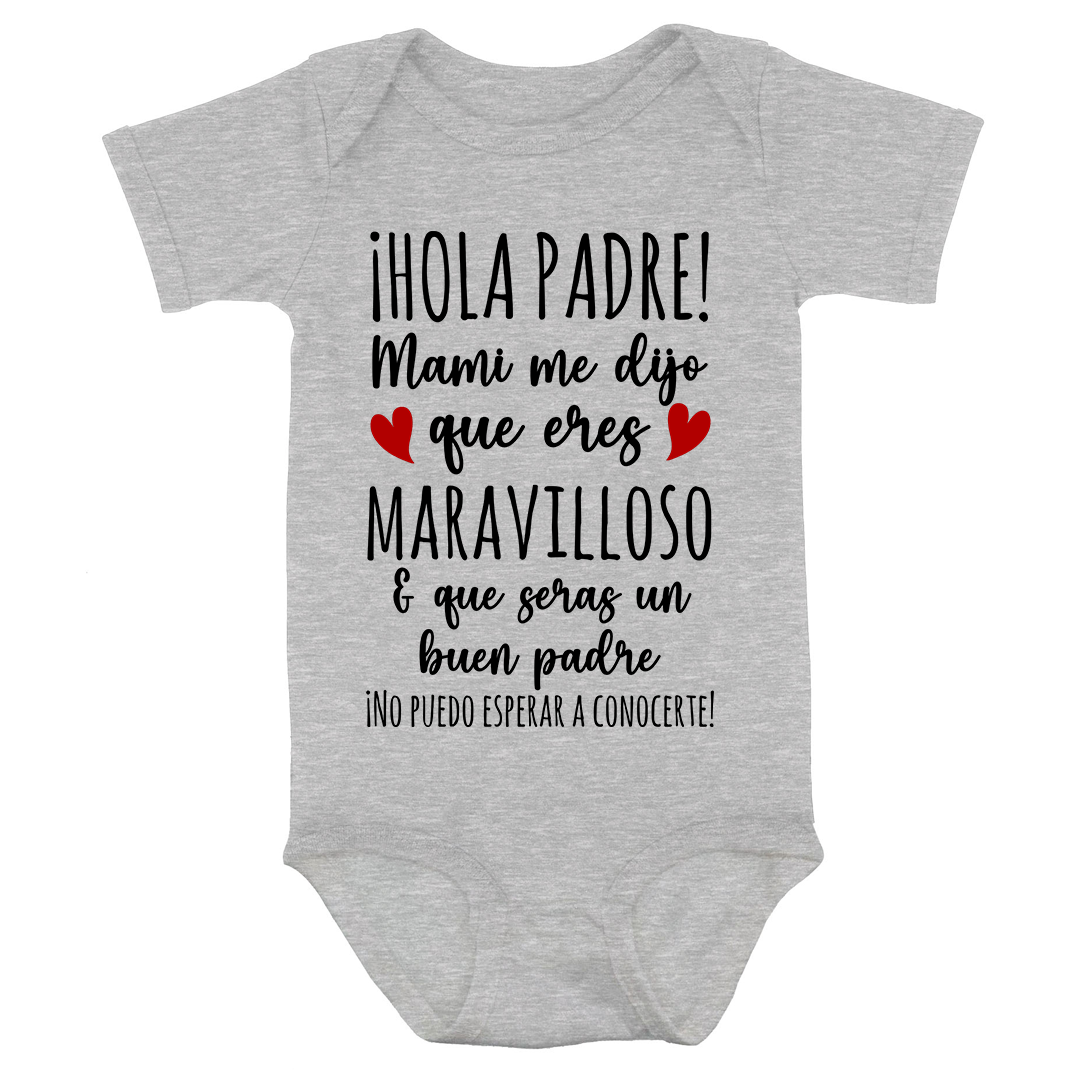 ¡No Puedo Esperar A Conocerte! - Onero De Bebé Personalizado