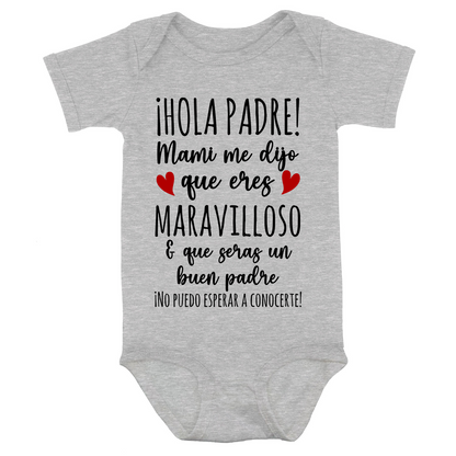 ¡No Puedo Esperar A Conocerte! - Onero De Bebé Personalizado