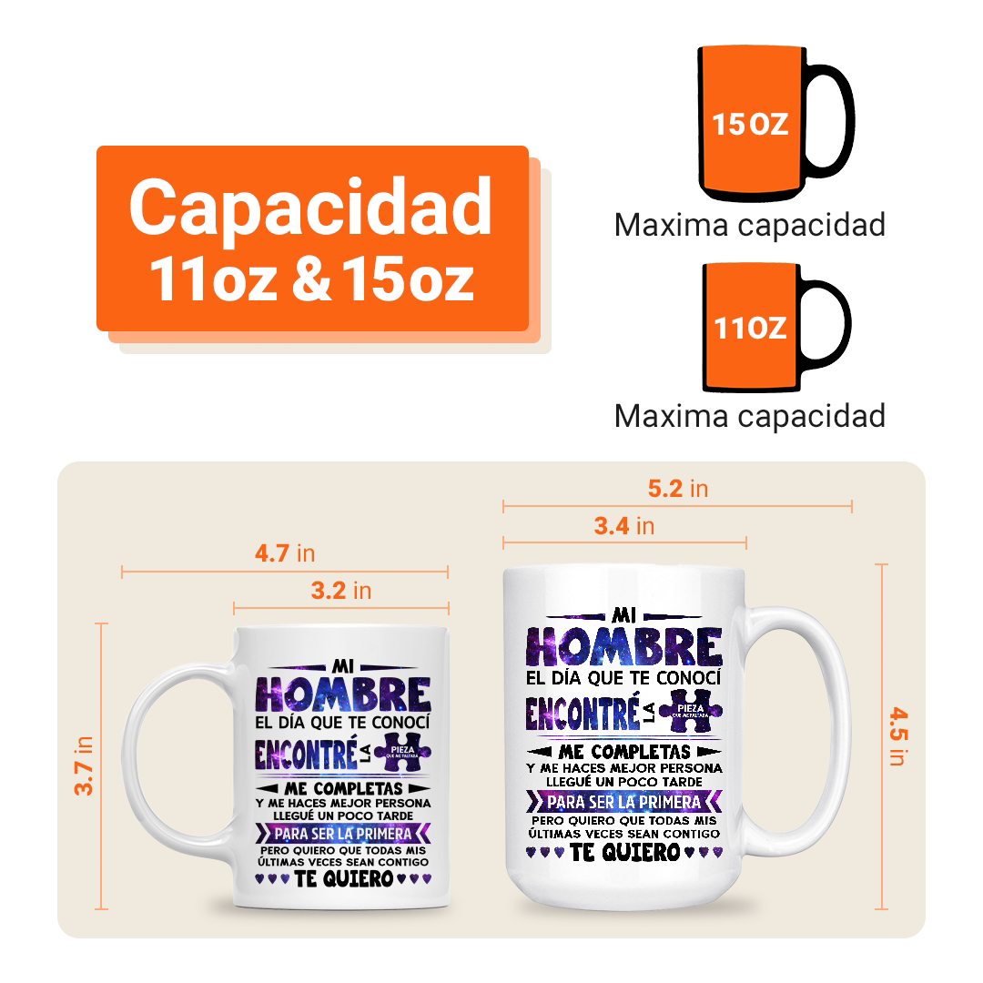 Mi Hombre Taza De Regalo Para Las Que Amas