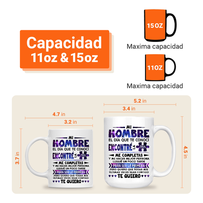 Mi Hombre Taza De Regalo Para Las Que Amas