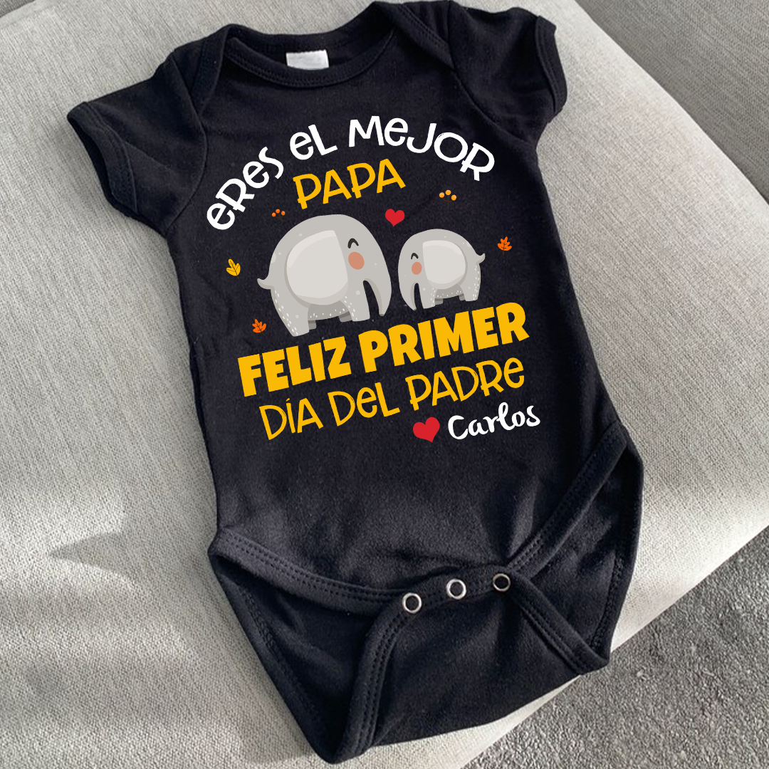Eres El Mejor Papa Regalo Personalizado Para Bebé 1er Día Del Padre