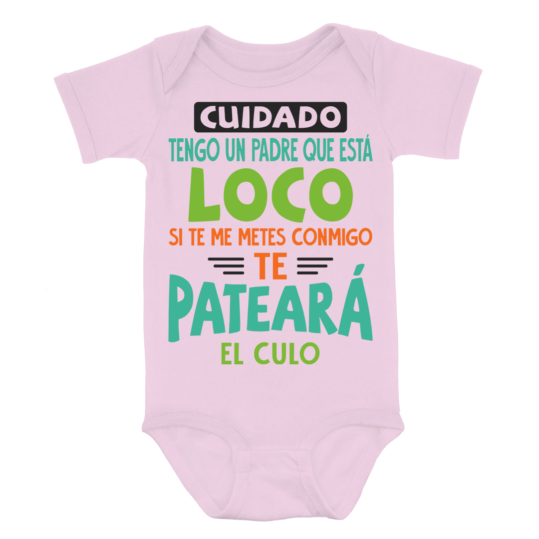 Cuidado Tengo Un Padre Regalo Para Bebe