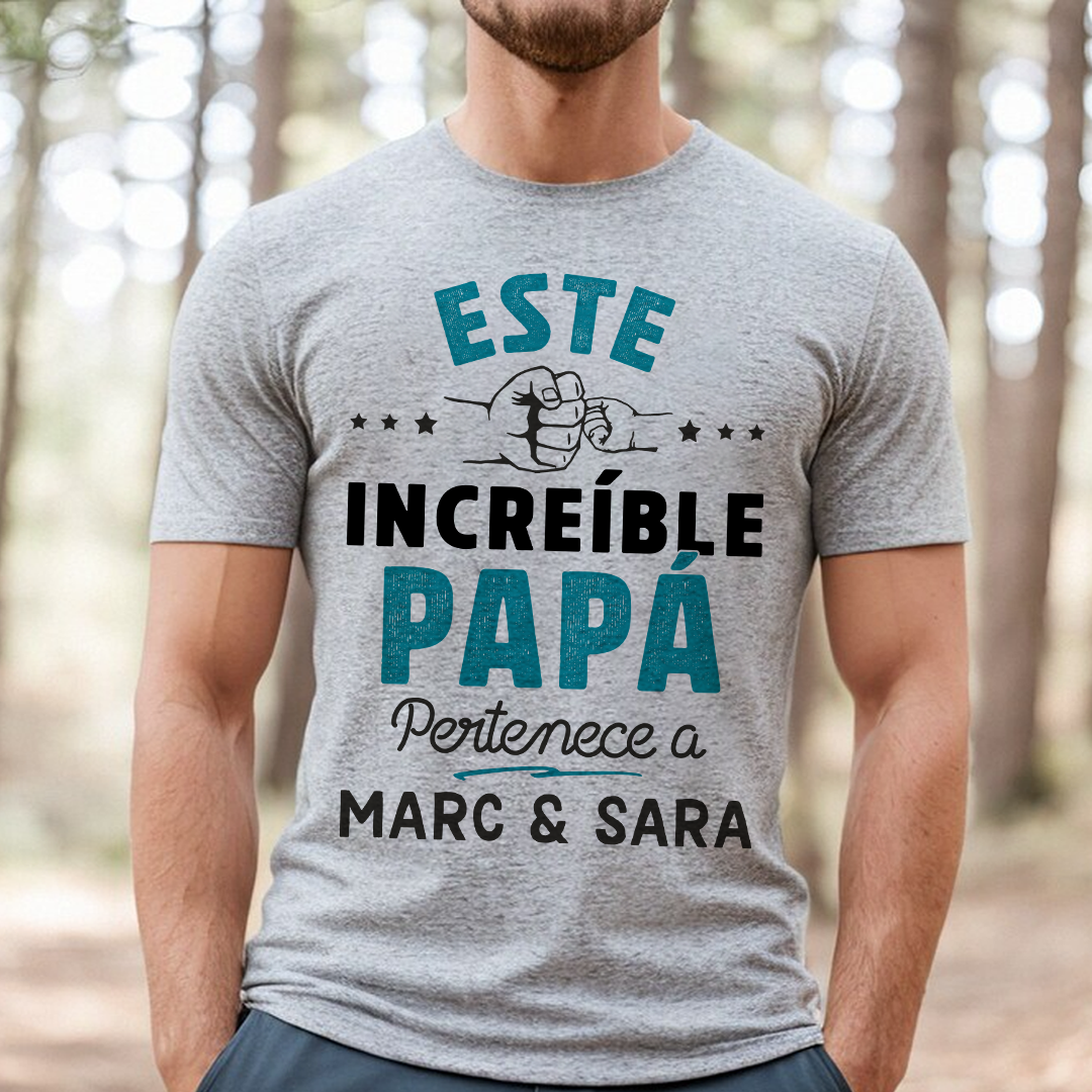 Este Increíble Papá - Camisa Personalizada