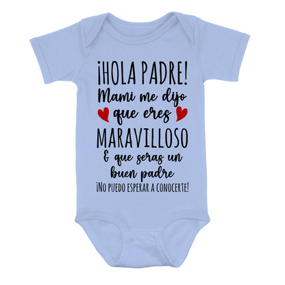 ¡No Puedo Esperar A Conocerte! - Onero De Bebé Personalizado