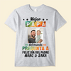 Mejor Papá Del Mundo Pregunta A - Camisa Personalizada