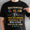 Oficialmente El Mejor Yayo Del Mundo - Camisa Personalizada