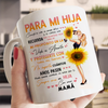 Para mi hija - Taza