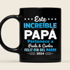 Este Increíble Papa Pertenece A Taza Regalo Para Papá