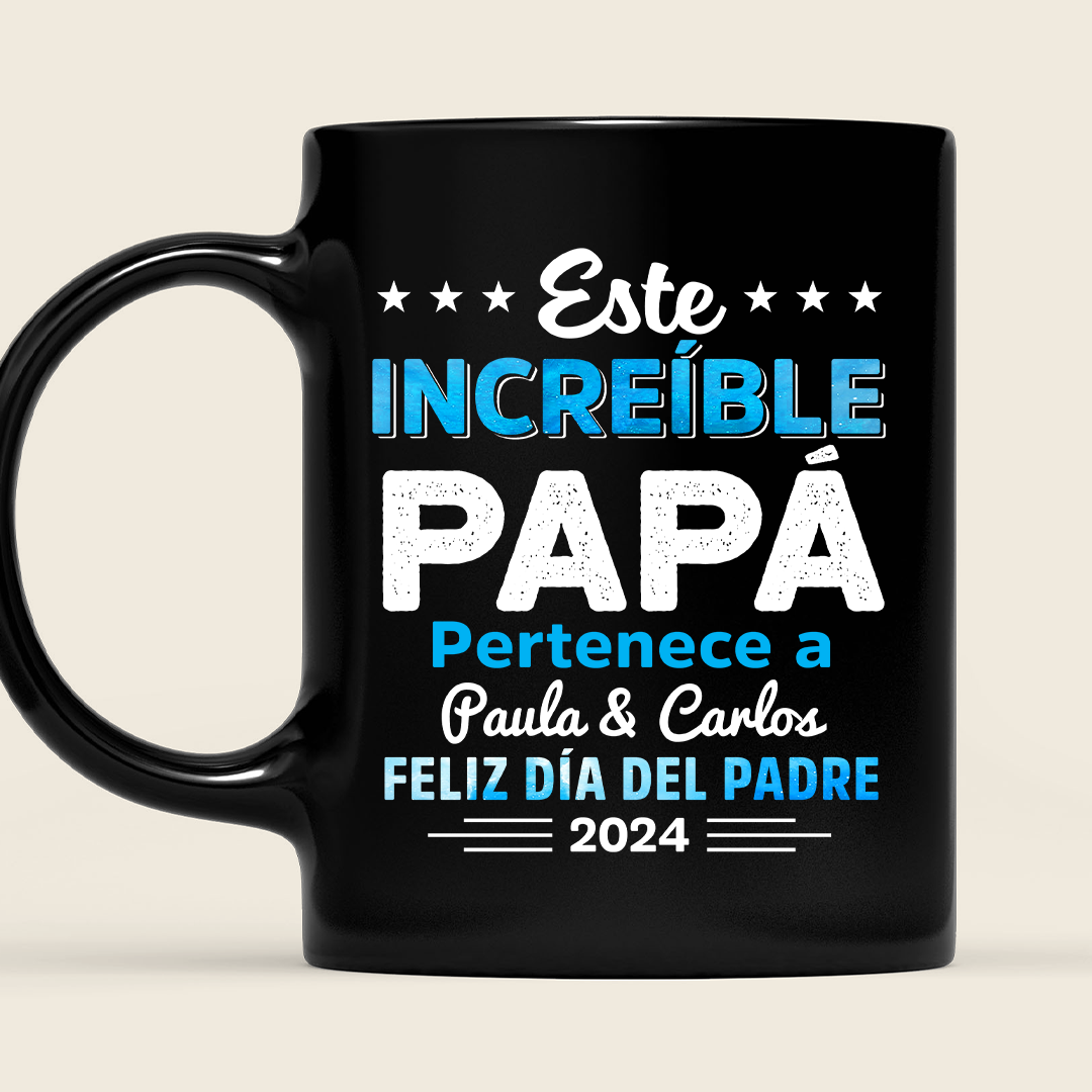 Este Increíble Papa Pertenece A Taza Regalo Para Papá