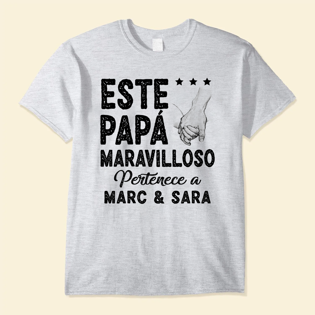 Este Papá Maravilloso - Camisa Personalizada