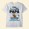 Este increíble papá pertenece a - Camisa Personalizada