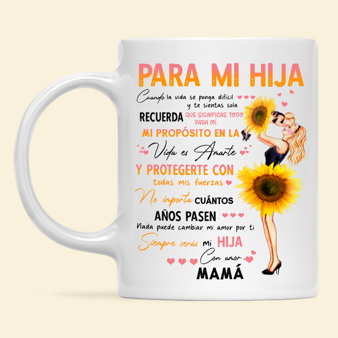 Para mi hija - Taza