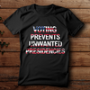 Voting Prevents Unwanted Presidencies 2024 T-shirt Gift For Election