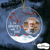 I&#39;m Always With You Perfect Ornament Personalized Memorial Gift For Dad