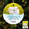 Live Forever Perfect Ornament Personalized Memorial Gifts Dog Cat Lovers