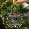 Be Cuddled Up Next Xmas Ornament Personalized Gift For Expecting Dad