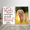 Lived Forever Meaningful Canvas Dog Cat Memorial Gifts For Pet Lovers