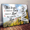 This Is Us Full Of Love Meaningful Canvas Personalized Gift For Family