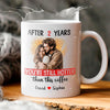 Hotter Than Coffee Personalized 2 Years Anniversary Mug For Her