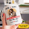 Hotter Than Coffee Personalized 2 Years Anniversary Mug For Her