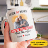 Hotter Than Coffee Personalized 50 Years Anniversary Mug For Her