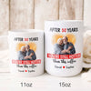 Hotter Than Coffee Personalized 50 Years Anniversary Mug For Her