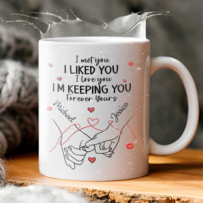 Forever Yours Perfect Mug Personalized Gifts For Couple For Her For Him