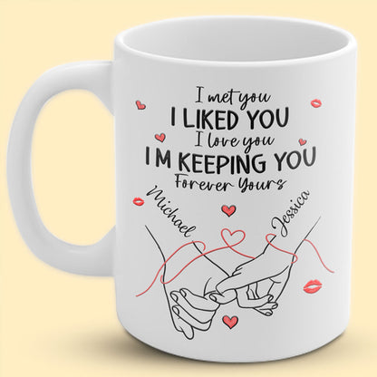 Forever Yours Perfect Mug Personalized Gifts For Couple For Her For Him