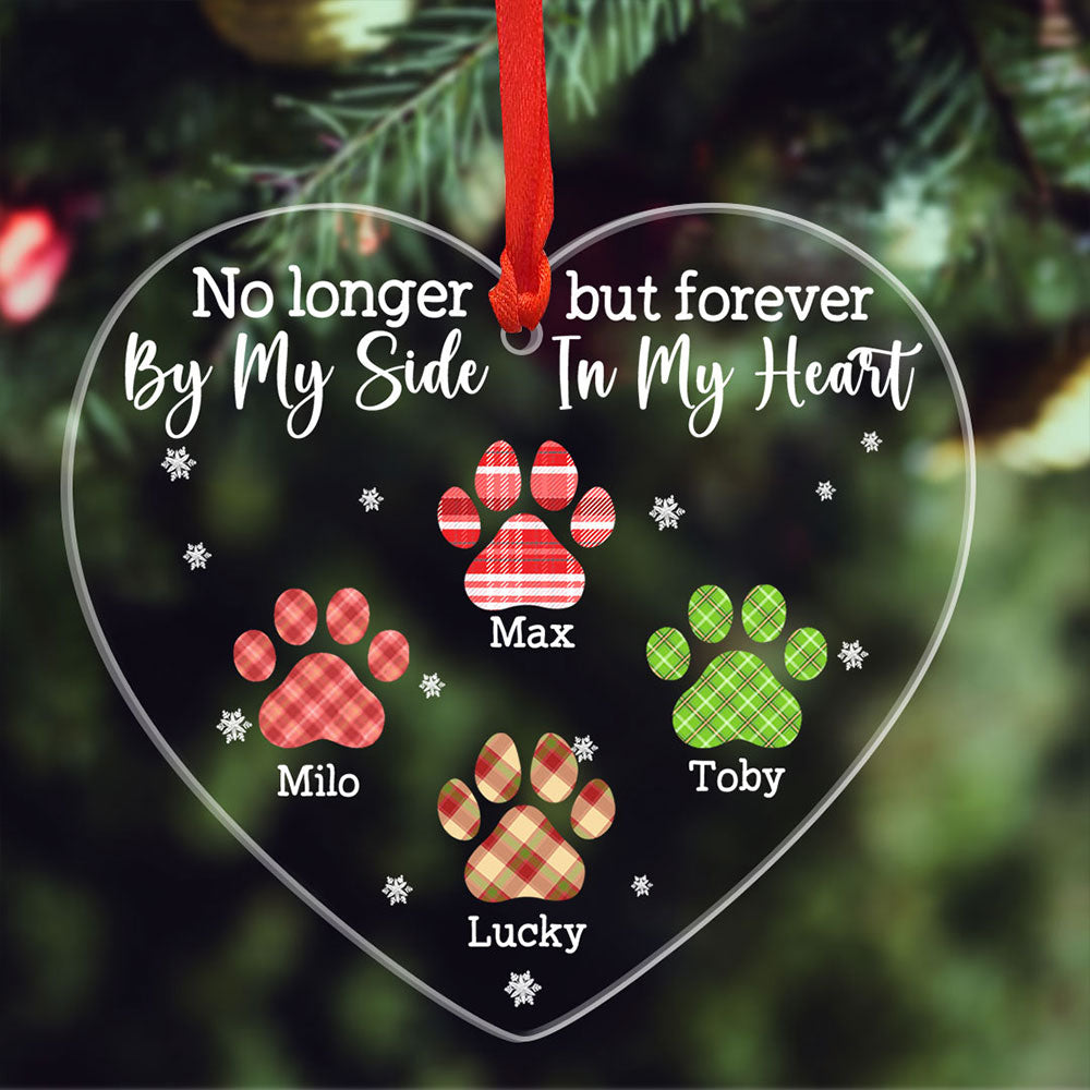 Forever In My Heart Ornament Personalized Gift For Pet Dog Cat Lover