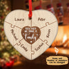 Together We Make A Family Ornament Personalized Gift For Family