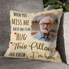 Hug This Pillow Personalized Memorial Gift For Family