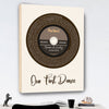 First Dance Vinyl Record Personalized Wedding Gifts For Couple