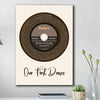 First Dance Vinyl Record Personalized Wedding Gifts For Couple