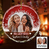 Congrats On Being My Bestie Ornament Personalized Gift For Besties