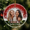 Congrats On Being My Bestie Ornament Personalized Gift For Besties