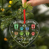 First Christmas As Family Ornament Personalized Gift For Family